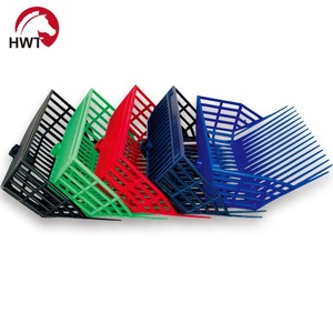 ABS <span class=keywords><strong>Cavallo</strong></span> Grooming Testa a Forcella Durevole Cestino Pitch Fork di sostituzione della Testina - Product Image 2