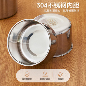 Boîte à lunch électrique Chigo 0,5 L à double couche avec cuisson vapeur indépendante et revêtements intérieurs en acier 304 pour usage au bureau - Product Image 4