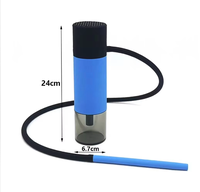 Chicha en plastique pour voiture et usage domestique, conception amovible pour un nettoyage facile, style arabe pratique
