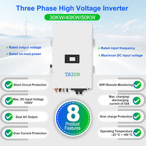 Système solaire hybride 30KW 40KW 50KW Haute Tension 30KW 40KW 50KW Hybride triphasé On/Off Grid - Product Image 3