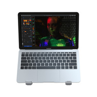 Support portable réglable en aluminium et silicone léger et durable pour ordinateur portable et tablette
