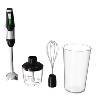 Nouveau Design 2025 Mélangeur Multifonctionnel à Deux Vitesses Variables Batteur Plongeant Électrique Haute Vitesse en Acier Inoxydable