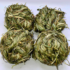 Heno de Timothy y Pasto Natural, Juguete Masticable Natural <span class=keywords><strong>para</strong></span> Enriquecer la Alimentación de Conejos y Cobayas - Product Image 5