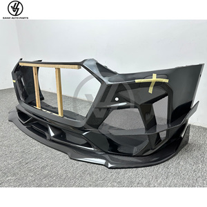 Nouveau pare-chocs en fibre de carbone sèche brillante de style IMP pour Audi RS6 C8 2019-2022, pièces de kit carrosserie - Product Image 5