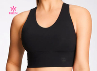 Soutien-gorge de sport avec logo personnalisé pour femmes Vêtements d'athlétisme Vêtements de danse sur poteau Soutien-gorge sexy de yoga à épaule dénudée