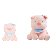 Jouets en peluche personnalisés OEM ODM, animaux en peluche confortables, jouets en peluche pour chat et chien pour enfants et adolescents