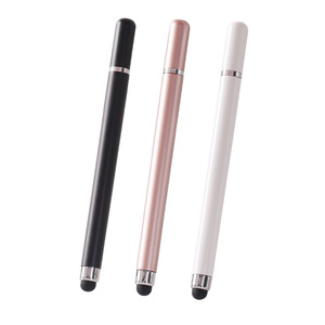 ปากกาสัมผัสหน้าจอแบบ Capacitive สำหรับวาดภาพ 2 in 1 ใช้ได้สองแบบ ปากกาสไตลัสแบบ Capacitive สำหรับ <span class=keywords><strong>iPad</strong></span> จากโรงงาน - Product Image 1