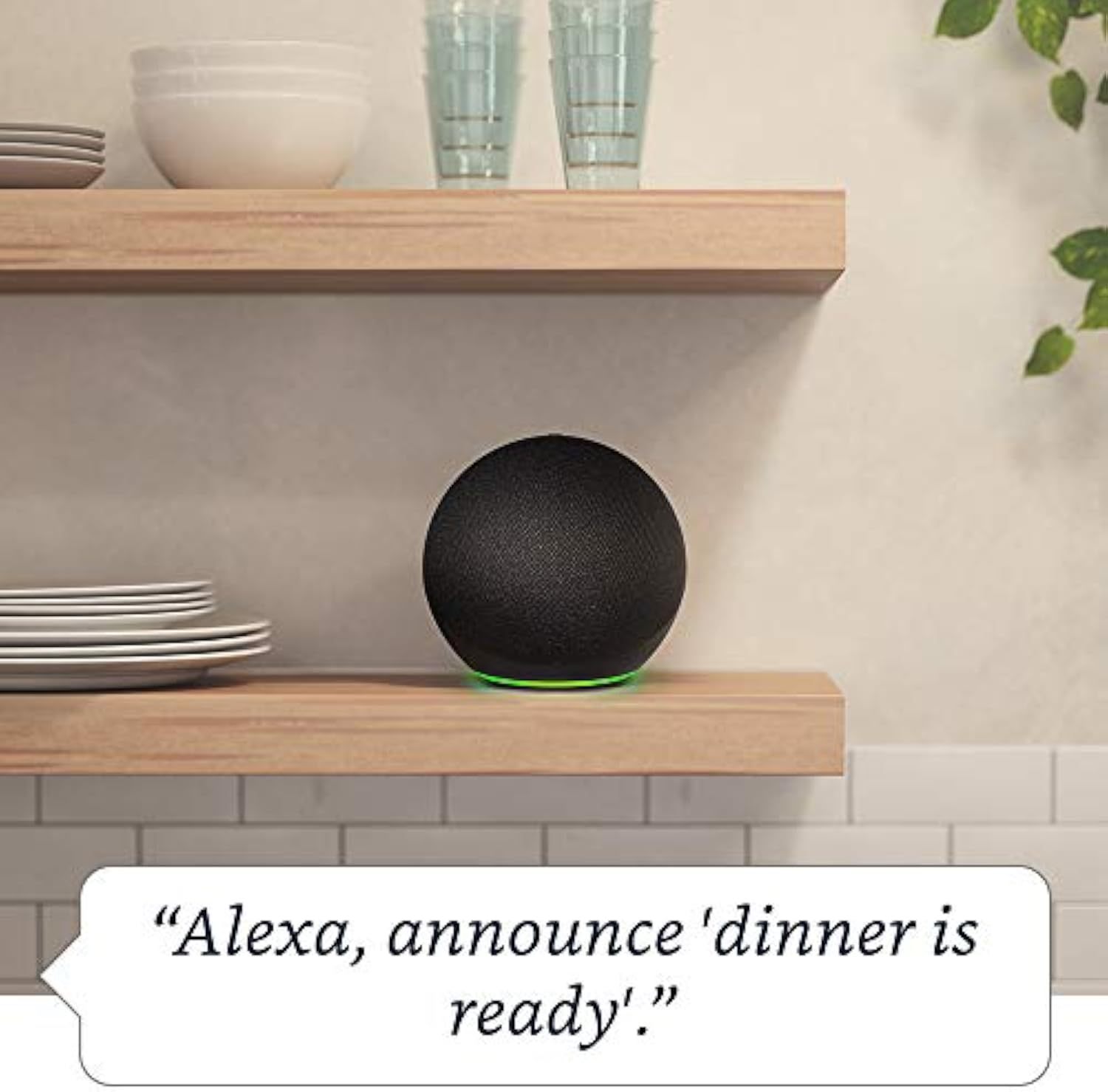 2025 Alaxe Dot 5th Generation Smart Portable Round Desktop Subwoofer Speaker Rgb Led Lighting New Design Wireless Base Speaker · image 3