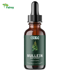 Gotas Líquidas de Hoja de Gordolobo Listas para Enviar, 60 ml, Marca Privada OEM, Extracto Orgánico de Gordolobo, Suplemento Herbal en Stock, Envío Rápido - Product Image 1
