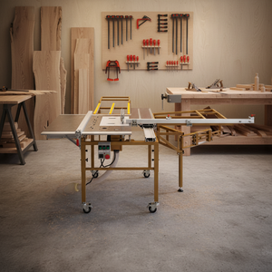 Sega a Pannello con Tavolo Scorrevole per Produzione di Mobili, Macchina per Lavorazione del Legno, Attrezzatura per Taglio di Precisione - Product Image 1