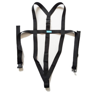 Correas de sujeción para silla de ruedas de 2,5 cm de ancho, soporte antideslizante para la parte superior del cuerpo, para el cuidado de personas mayores y asistencia de movilidad - Product Image 4