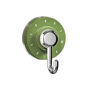 Gancho de Succión Estilo Nórdico, Gancho Individual con Capacidad de Carga de 3-5 kg, Material ABS, Gancho de Pared para Cocina y Baño, Sin Necesidad de Perforación - Product Image 1