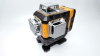 Niveau laser vert 16 lignes haute visibilité avec base rotative pour alignement de précision, usage extérieur, qualité industrielle