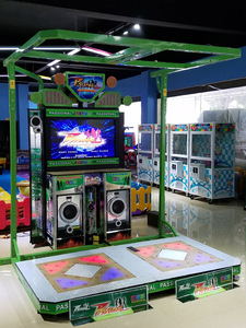 Máquina de Baile Arcade HD de 55 Pulgadas para Dos Jugadores, Operada con Monedas, con Sensor de Movimiento, Juego Dance Revolution, Estructura Metálica para Centros Comerciales - Product Image 2