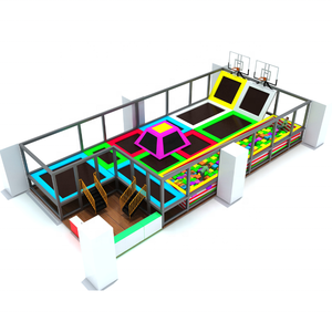 <span class=keywords><strong>Zona</strong></span> de <span class=keywords><strong>Trampolines</strong></span> Comerciales Personalizada con Equipamiento de Juego Suave, Foso de Espuma y Bolsa de Aire, Servicio OEM Disponible - Product Image 3