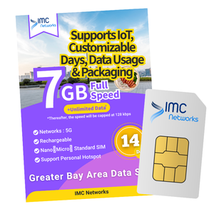 Tarjeta SIM IoT Global Personalizada 4G 5G con Datos Flexibles por Mes, Tarjeta SIM de Roaming de 1 Año para Revendedores - Product Image 1