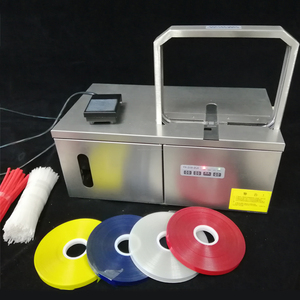 Rose Flower Bundling <b>Machine</b> With OPP <b>Tape</b> 12mm Multifunctional Fruit Paper Bouquet Vegetables Bale Banding <b>Machine</b> - Product Image 6
