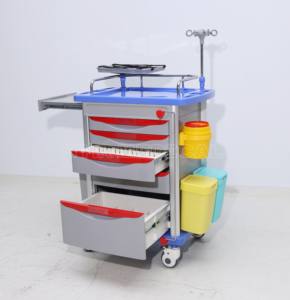 Chariot médical mobile de médicament de chariot d'accident d'urgence d'ABS des <span class=keywords><strong>prix</strong></span> bon marché THR-ET-7500IA5 - Product Image 3
