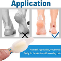 Pansement hydrocolloïde imperméable pour plaies et ampoules, soin des pieds, service OEM
