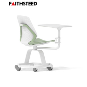 Chaise <span class=keywords><strong>de</strong></span> formation en maille respirante avec tablette d'écriture, roulettes et couleur personnalisable pour mobilier <span class=keywords><strong>de</strong></span> <span class=keywords><strong>bureau</strong></span> et salle <span class=keywords><strong>de</strong></span> classe - Product Image 1
