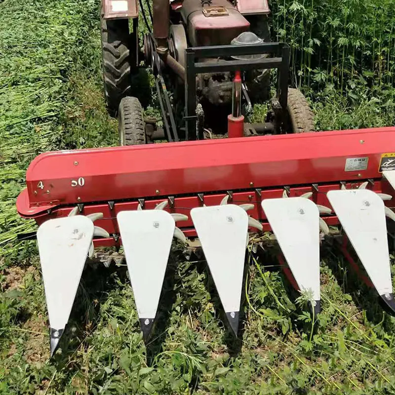 Cosechadora de arroz y maíz para granja, mini cosechadora de tractor agrícola