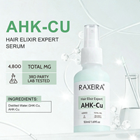 Sérum Capillaire Anti-Chute et Réparateur AHK-Cu GHK-Cu au Peptide de Cuivre pour la Repousse des Cheveux et la Croissance du Cuir Chevelu (Marque Privée)