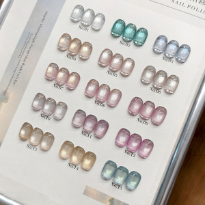 MIMAGPIE Esmalte de Uñas Gel Magnético Efecto Ojo de Gato 15 Colores, Semipermanente, Removible, Gel UV LED para Manicura, Libre de HEMA - Product Image 1