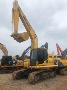 Excavatrice sur chenilles d'occasion Komatsu PC210-8 21 tonnes |   Moteur Cummins Kawasaki, faible nombre d'heures, d'occasion, provenance Japon, pour travaux de terrassement - Product Image 4