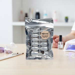Puntas transparentes para forma de uñas 12 piezas por paquete 6 juegos - Product Image 3