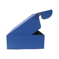 Precio de fábrica, venta al por mayor, tamaño personalizado, Impresión de logotipo, papel Kraft, cajas de correo de cartón de avión fuerte