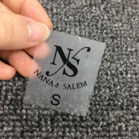 硅胶传热标签橡胶传热标签定制颈部标签标志传热印刷