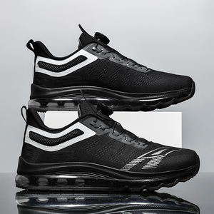 Chaussures de sport pour homme, logo de marque personnalisé, taille plus EU 47 48, semelle intégrale, coussin d'air, maille respirante, chaussures de course décontractées pour homme - Product Image 3