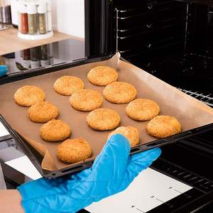 Wholesale Moisture Proof Double Air Fryer Parchment <b>Paper</b> <b>Kitchen</b> Customized Cake Silicone Baking <b>Paper</b> Sheets for Cookies Jelly - Product Image 4