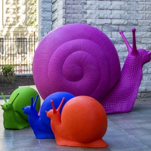 Tượng Ốc Sên Sợi Thủy Tinh Lớn Tượng Động Vật Trang Trí Ngoài Trời Tượng Ốc Sên Sợi Thủy Tinh Bán Tượng Ốc Sên Vườn - Product Image 3