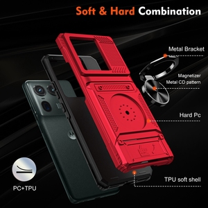 Nueva llegada Estuche rígido a prueba de golpes con soporte de anillo magnético Estuche para teléfono móvil para <span class=keywords><strong>Motorola</strong></span> Moto <span class=keywords><strong>Edge</strong></span> 50 Ultra 50 Pro - Product Image 4