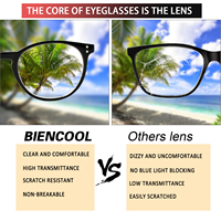 Lunettes de lecture anti-lumière bleue personnalisées de haute qualité avec monture PC pour hommes et femmes, idéales pour la presbytie et la lecture sur ordinateur