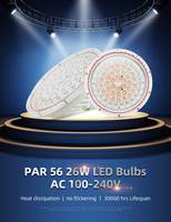 Baoming Portable Stage Light 40w Par 64 Portable Stage Light 110v/ 220v Dimmable Stage Par64 Led Ampoule