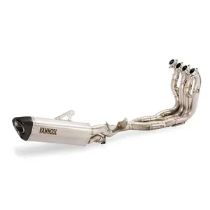 S1000XR High performance aftermarket titanium motorcycle exhaust pipe system parts