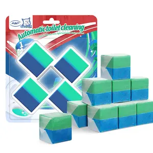 Chemical original toilet cube square shape toilet cleaning block,Henkel shape toilet tab supplier