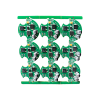 Service d'assemblage de cartes mères PCBA LED FR4 personnalisées à une face, fabrication de circuits imprimés OEM ODM, livraison rapide