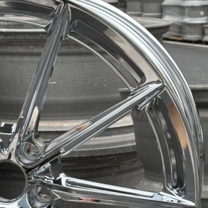 <span class=keywords><strong>Jantes</strong></span> monobloc personnalisées en alliage à rayons multiples concaves profonds CF3-FF forgées <span class=keywords><strong>18</strong></span> 19 20 <span class=keywords><strong>pouces</strong></span> 5X112 5X120 chromées pour voitures de course - Product Image 4
