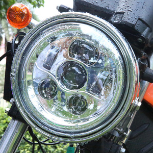 ไฟหน้ารถจักรยานยนต์ LED กลม5.75 "5-3/4นิ้ว,ไฟหน้าลำแสงสูง/ต่ำ45W สำหรับ <span class=keywords><strong>Harley</strong></span> <span class=keywords><strong>Davidson</strong></span> - Product Image 3
