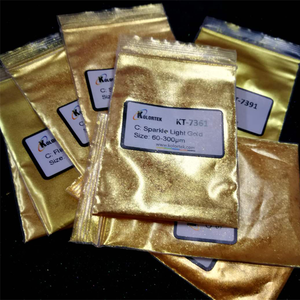 Kolortel khoáng sản tự nhiên mica màu sắc tố Pearlescent vàng bột vô cơ màu vàng sắc tố - Product Image 3