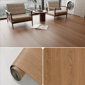 Revêtement <span class=keywords><strong>de</strong></span> sol multicouche moderne <span class=keywords><strong>de</strong></span> qualité supérieure, auto-adhésif, imperméable, antidérapant, écologique, à large lattes, facile à poser soi-même - Product Image 4