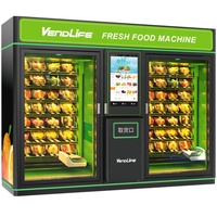 VENDLIFE Smart Sushi Comida fresca Máquina automática de café en caja Máquina de bebidas Máquina Expendedora de aperitivos
