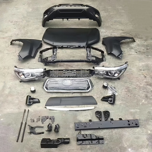 Piezas de parachoques delantero, kit de carrocería, guardabarros de capó de rejilla de conversión para Toyota Hilux <span class=keywords><strong>Vigo</strong></span> Rocco 2005-2016 - Product Image 4