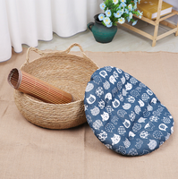Panier de lit en osier naturel chat personnalisé en usine, lit chaton feuille de quenouille tressé à la main avec coussin doux