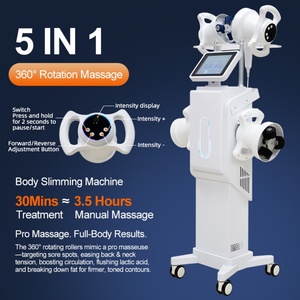 New Technology 5 in 1 360° Rotation <b>Massage</b> Roller Body Slimming Muscle Relax <b>Machine</b> Beauty Clinic Equipment - Product Image 3
