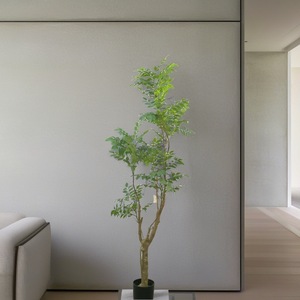 Décoration de table en verdure artificielle Daphné Bonsaï, centre de table de mariage, aménagement paysager de salon, style Instagram tendance, DIY - Product Image 2