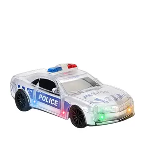 New Remote Control Car 1:24 R/C Police Car PS Car Body with Flashing Light Radio Control Toys